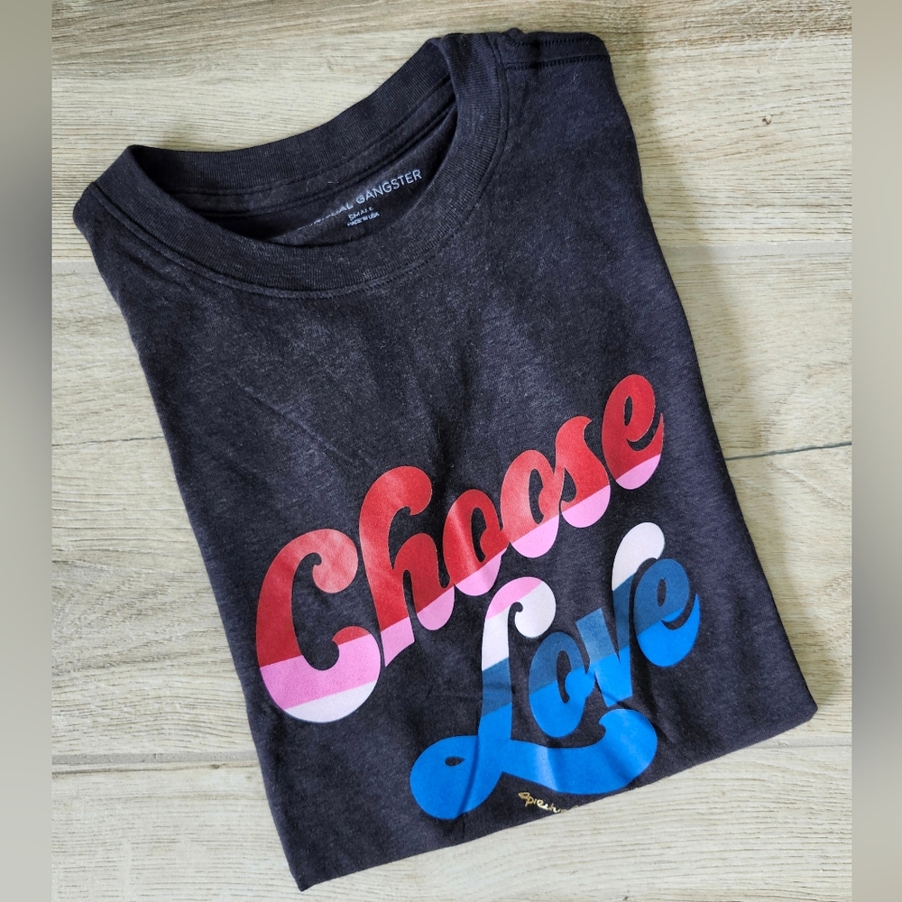 Spiritual Gangster Choose Love Tee Size SM